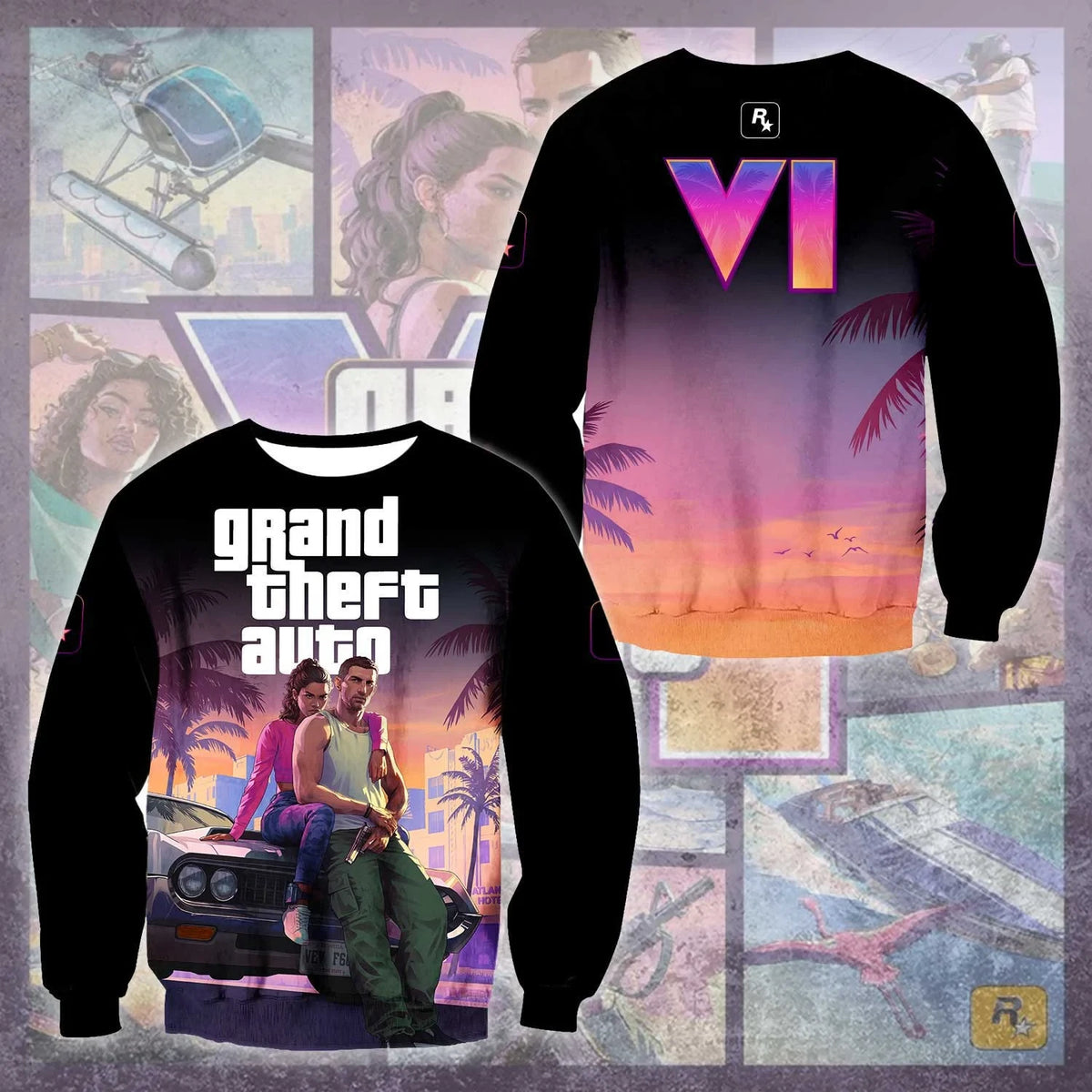 GTA Limited Edition 3D Apparel