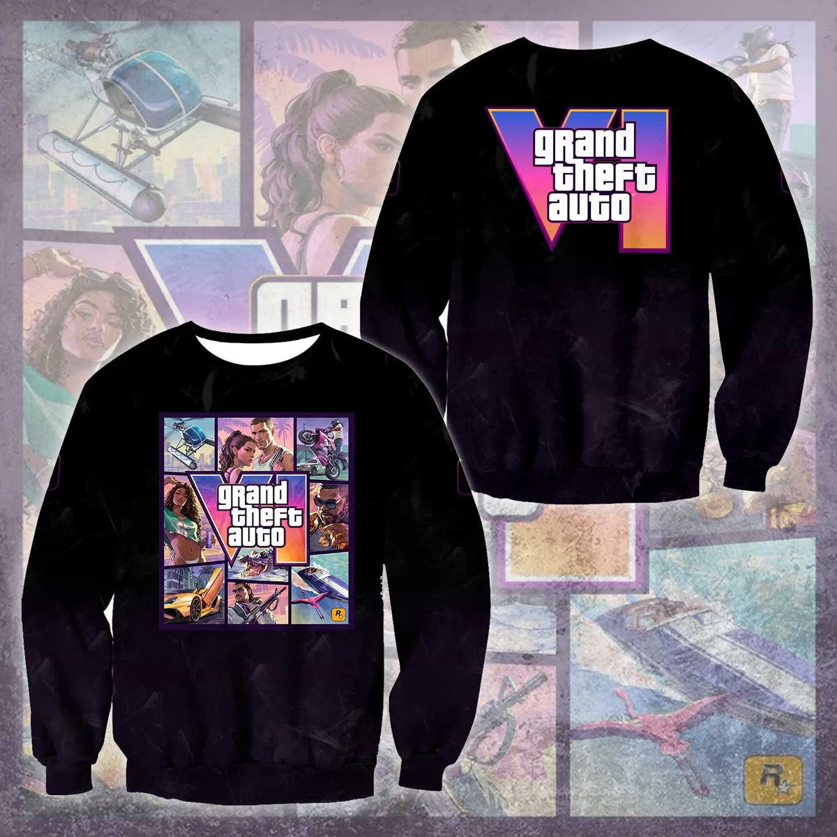 GTA Limited Edition 3D Apparel