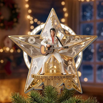 Elvis Limited Edition Christmas Tree Topper 2