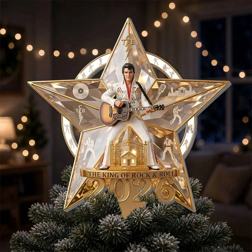 Elvis Limited Edition Christmas Tree Topper 2