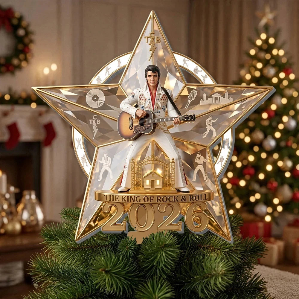 Elvis Limited Edition Christmas Tree Topper 2