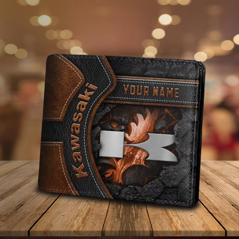 Custom Name KAWA DMHD1024 3D Printed Wallet Multicolor YVT0552