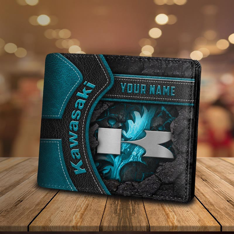 Custom Name KAWA DMHD1024 3D Printed Wallet Multicolor YVT0552