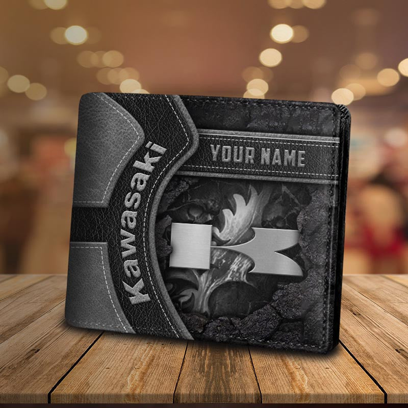 Custom Name KAWA DMHD1024 3D Printed Wallet Multicolor YVT0552