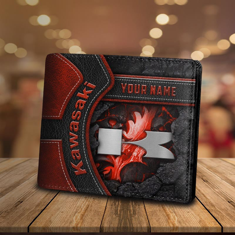 Custom Name KAWA DMHD1024 3D Printed Wallet Multicolor YVT0552