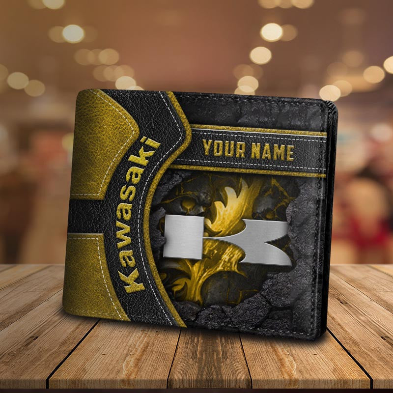 Custom Name KAWA DMHD1024 3D Printed Wallet Multicolor YVT0552