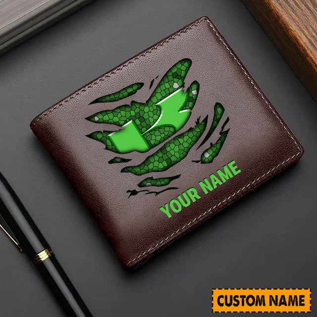 KAWA Personalized Leather Wallet For Fans – Limited Edition YVT0653