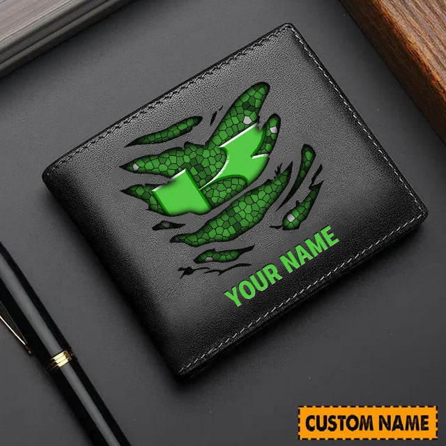 KAWA Personalized Leather Wallet For Fans – Limited Edition YVT0653