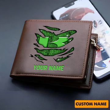 KAWA Personalized Leather Wallet For Fans – Limited Edition YVT0653