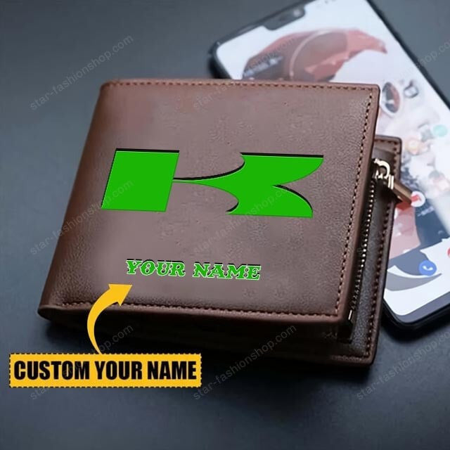 Kawa Personalized Leather Wallet For Fans – Limited Edition CR032707 YVT0117