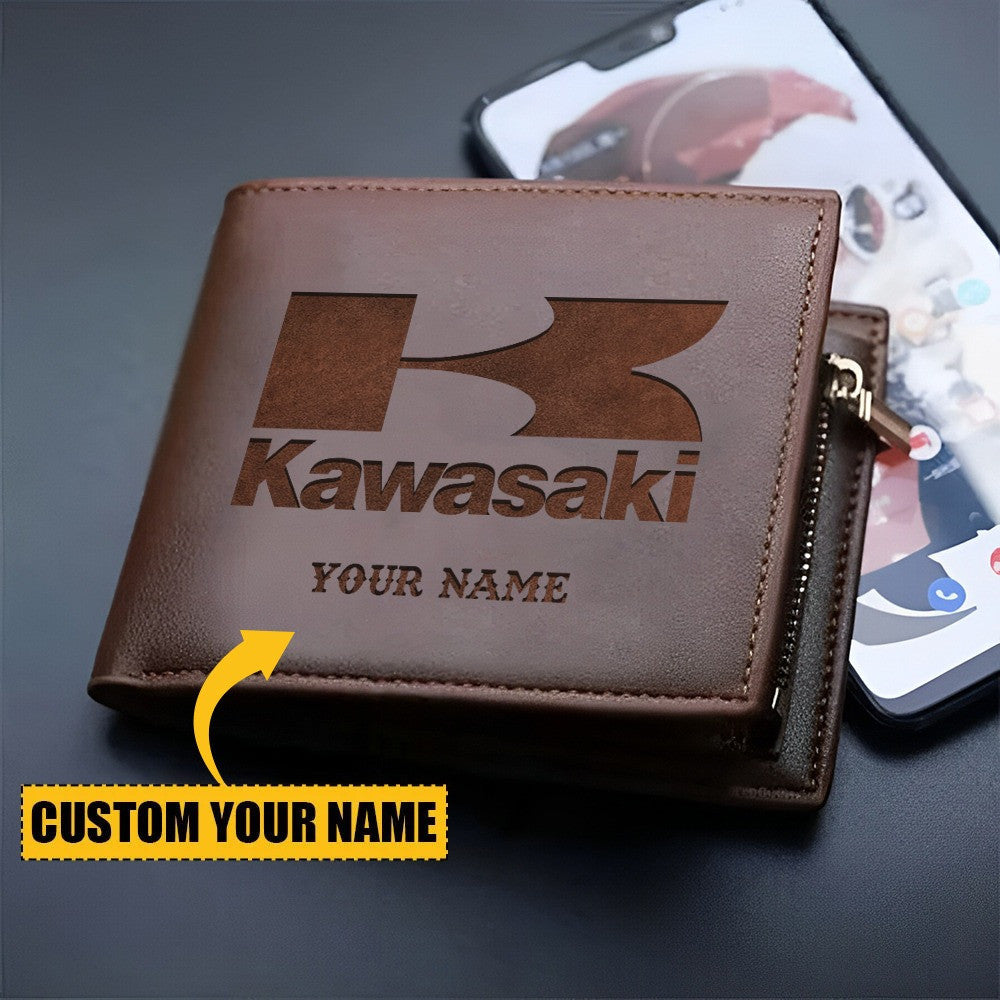 Kawa Personalized Leather Wallet For Fans – Limited Edition CR020506