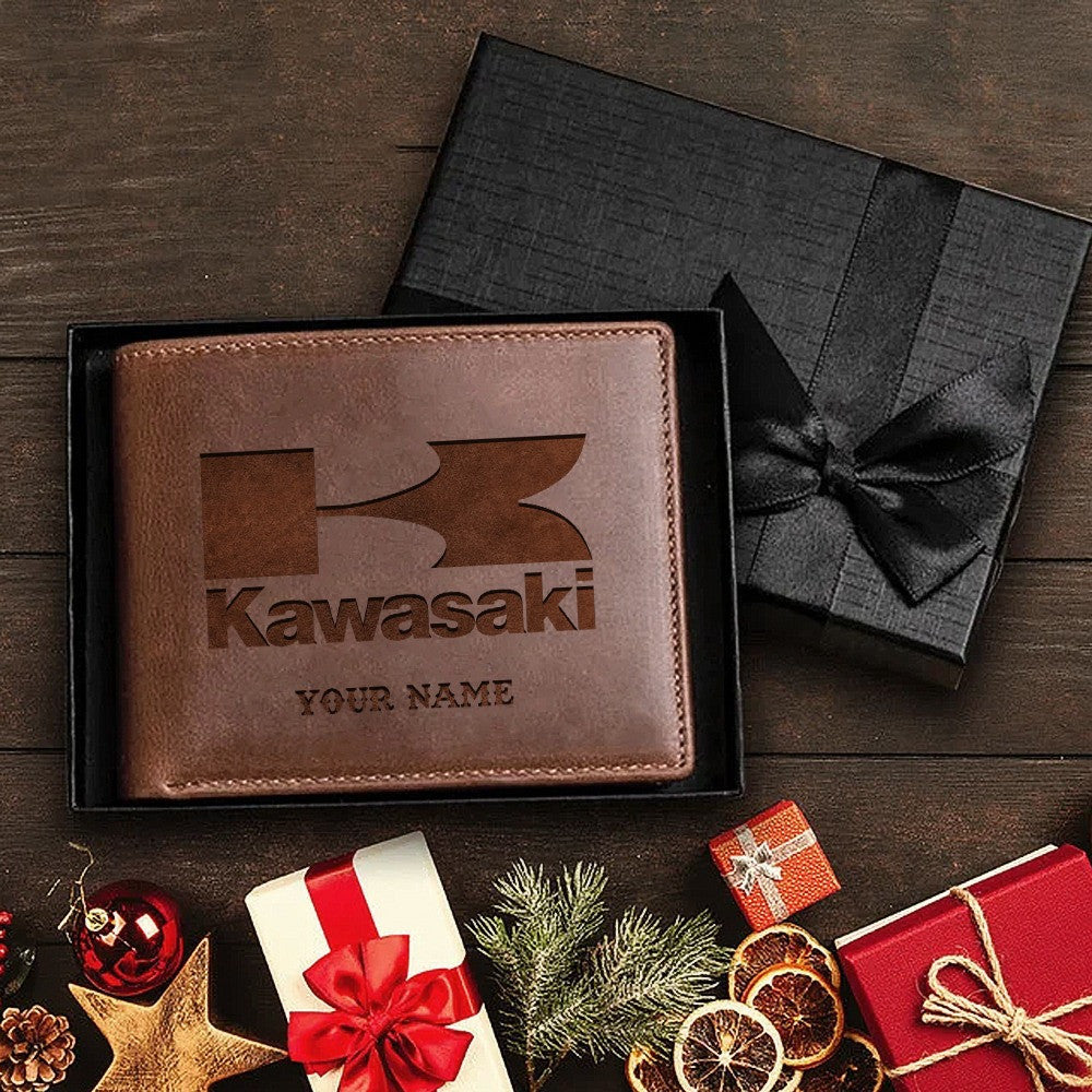 Kawa Personalized Leather Wallet For Fans – Limited Edition CR020506