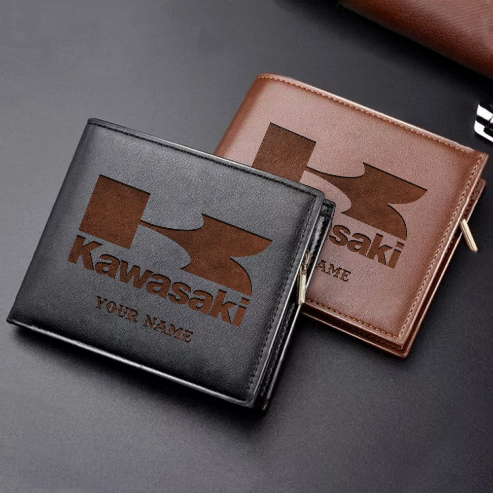 Kawa Personalized Leather Wallet For Fans – Limited Edition CR020506