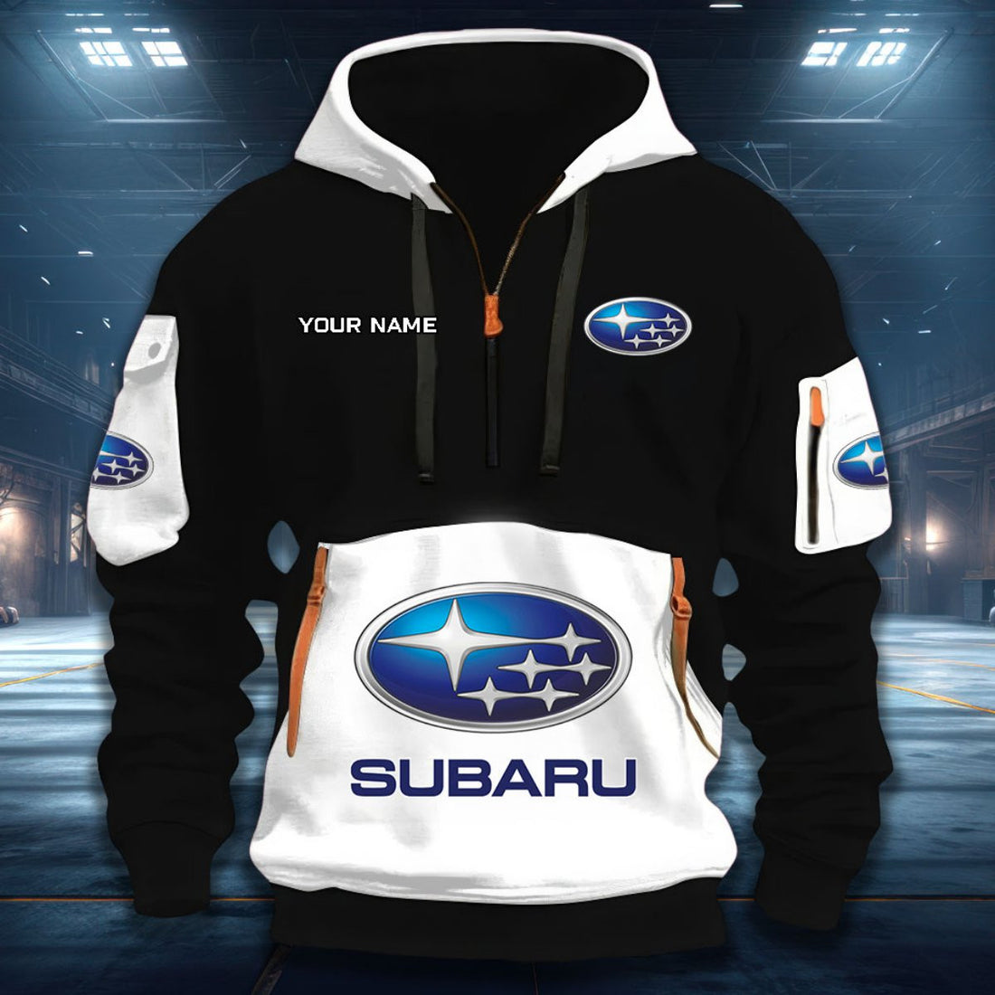 SBR DDQHZH20092 Quarter Zip Hoodie