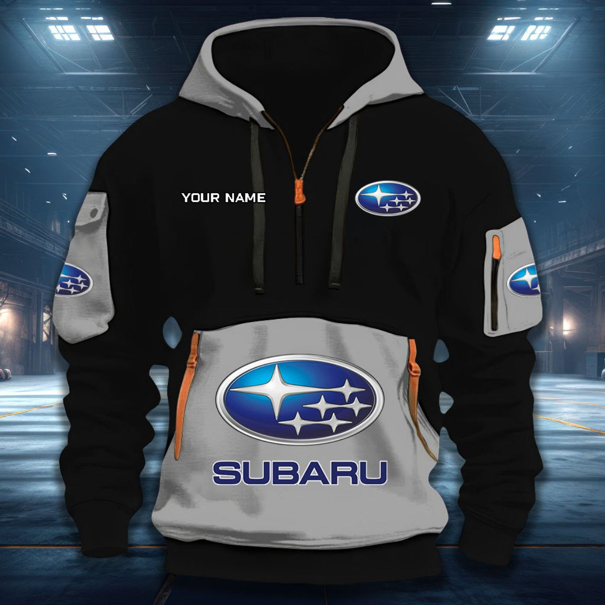 SBR DDQHZH20092 Quarter Zip Hoodie