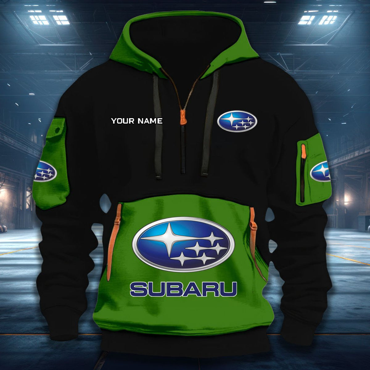 SBR DDQHZH20092 Quarter Zip Hoodie
