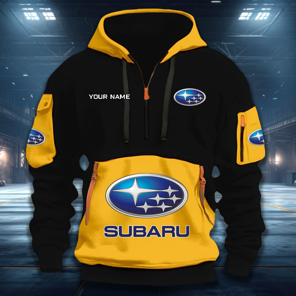 SBR DDQHZH20092 Quarter Zip Hoodie