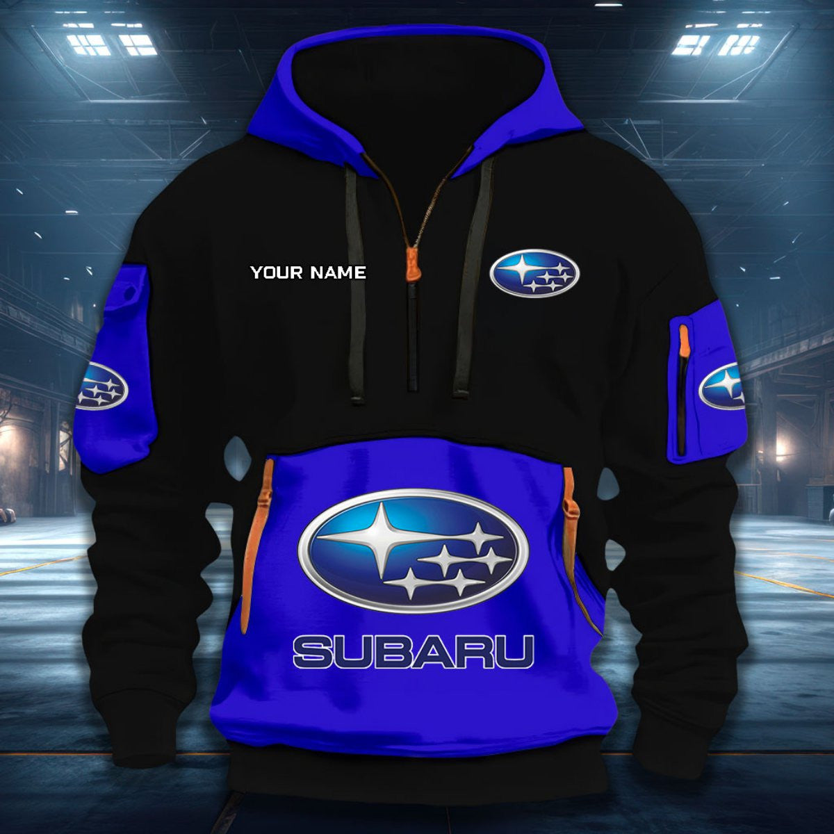 SBR DDQHZH20092 Quarter Zip Hoodie