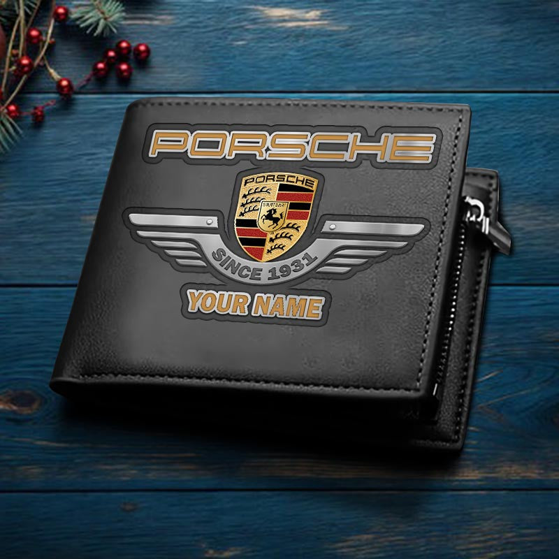 Custom Name PS DMHD1609 2D Leather Wallet