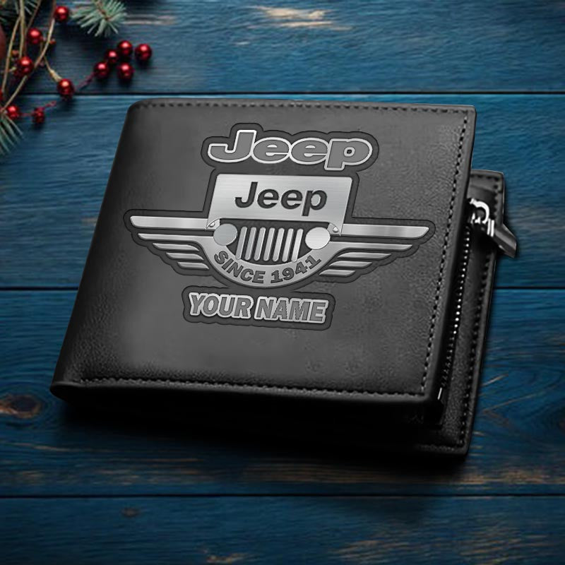 Custom Name JP  DMHD1588 2D Leather Wallet