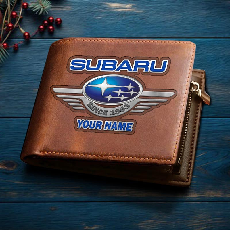 Custom Name SBR DMHD1620 2D Leather Wallet