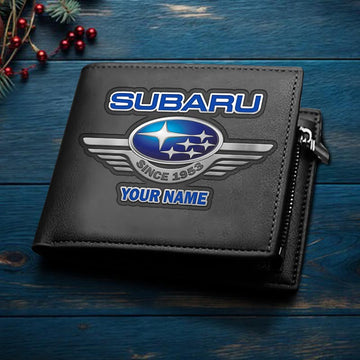 Custom Name SBR DMHD1620 2D Leather Wallet