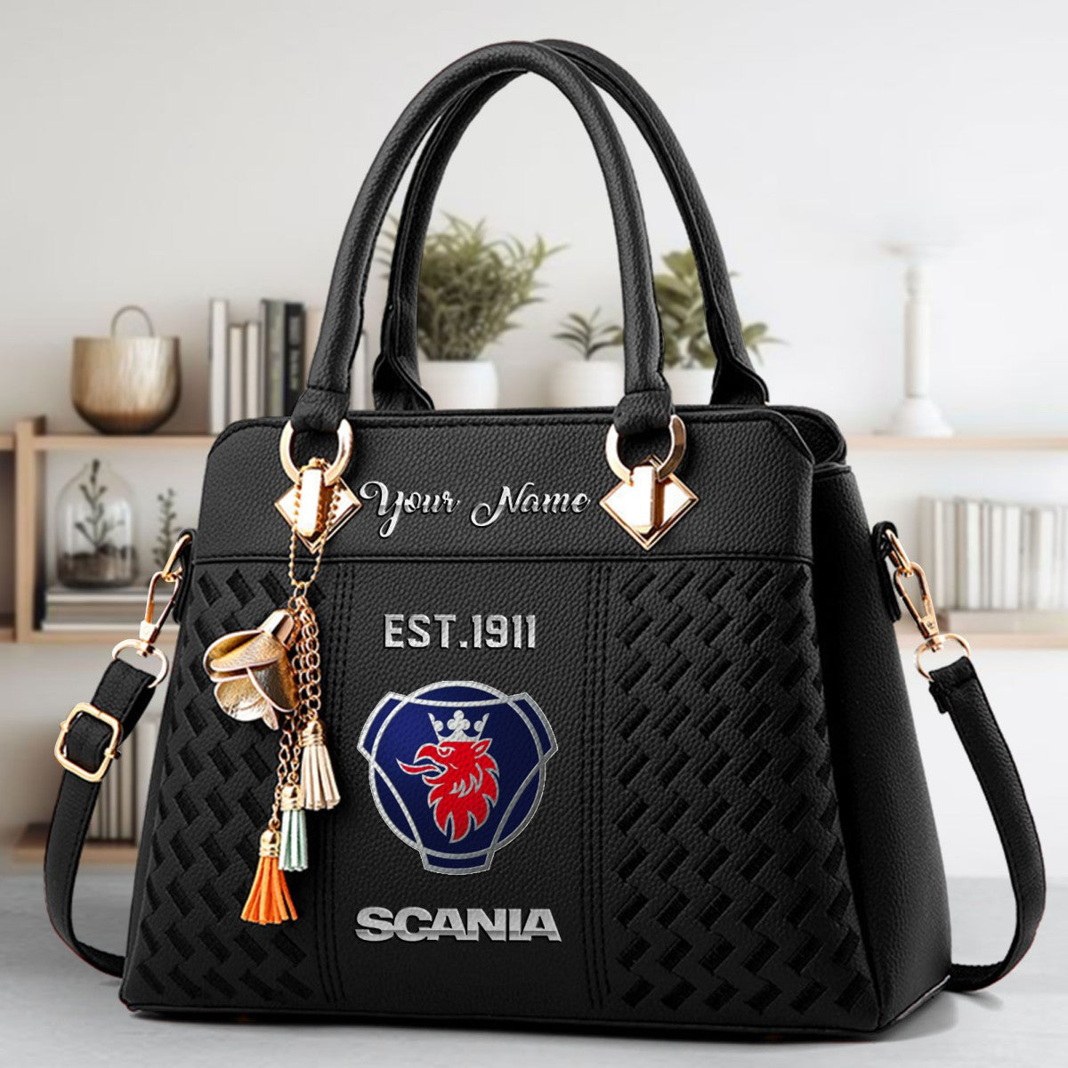Custom Name Scania Handbag