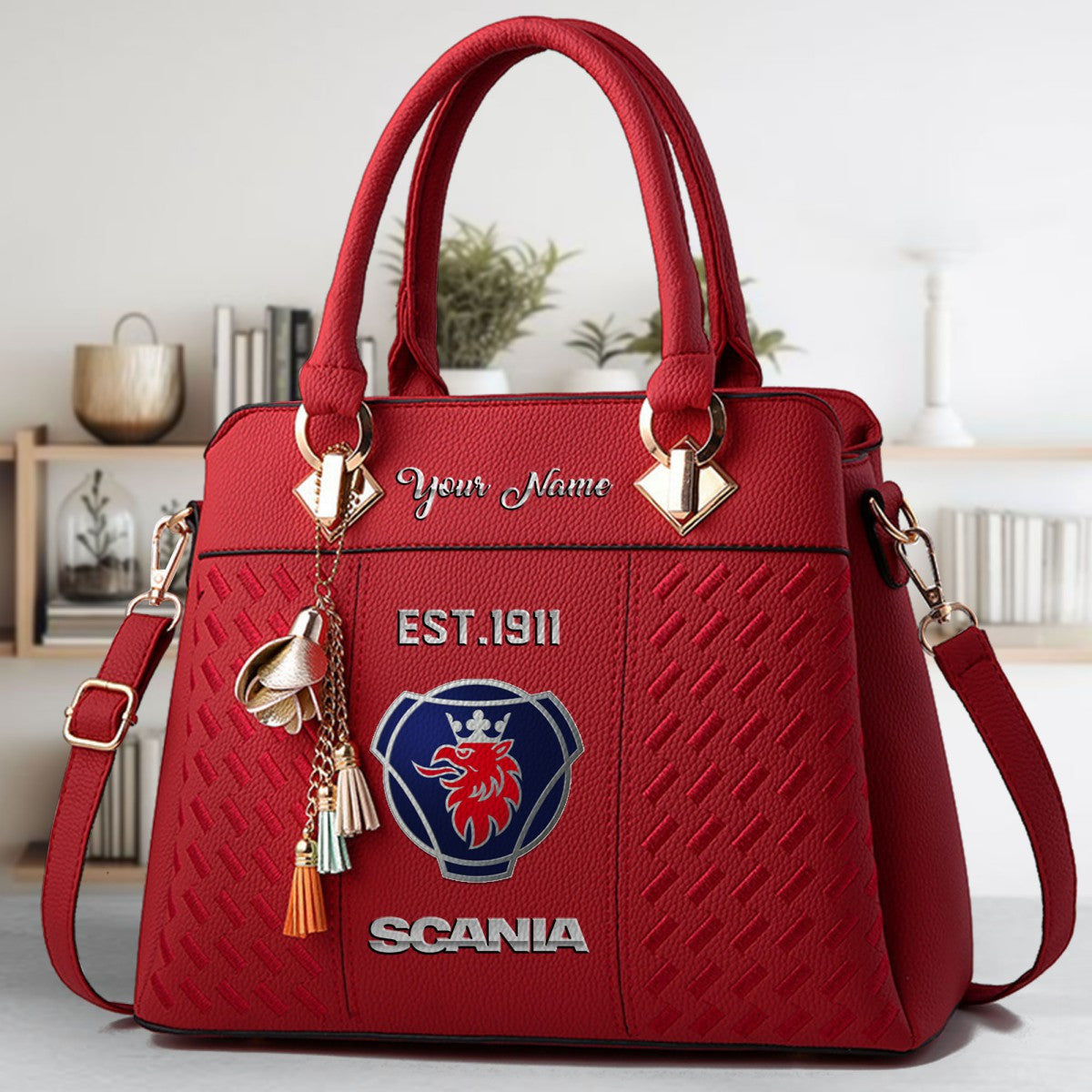 Custom Name Scania Handbag