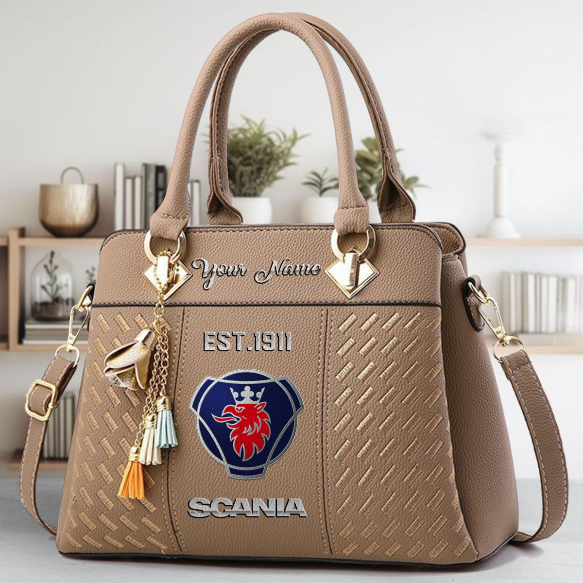 Custom Name Scania Handbag