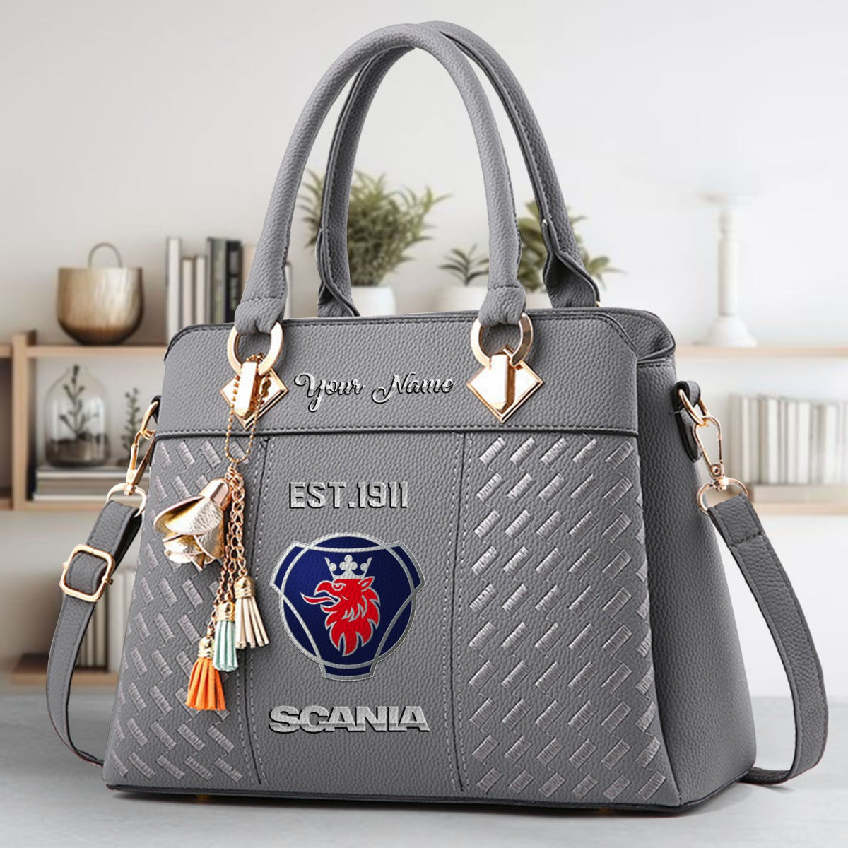 Custom Name Scania Handbag