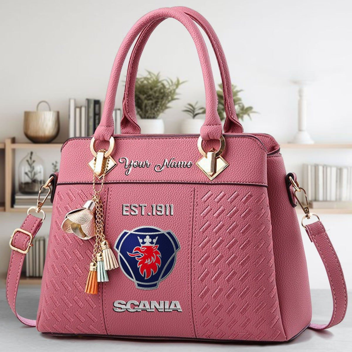 Custom Name Scania Handbag