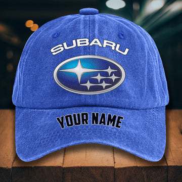 Custom Name SBR WINHD10096 Washed Denim Hat