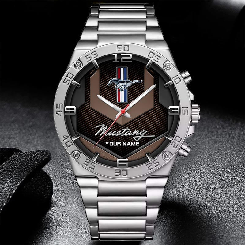Custom Name FM NNHZ2667 Multicolor Steel Watch
