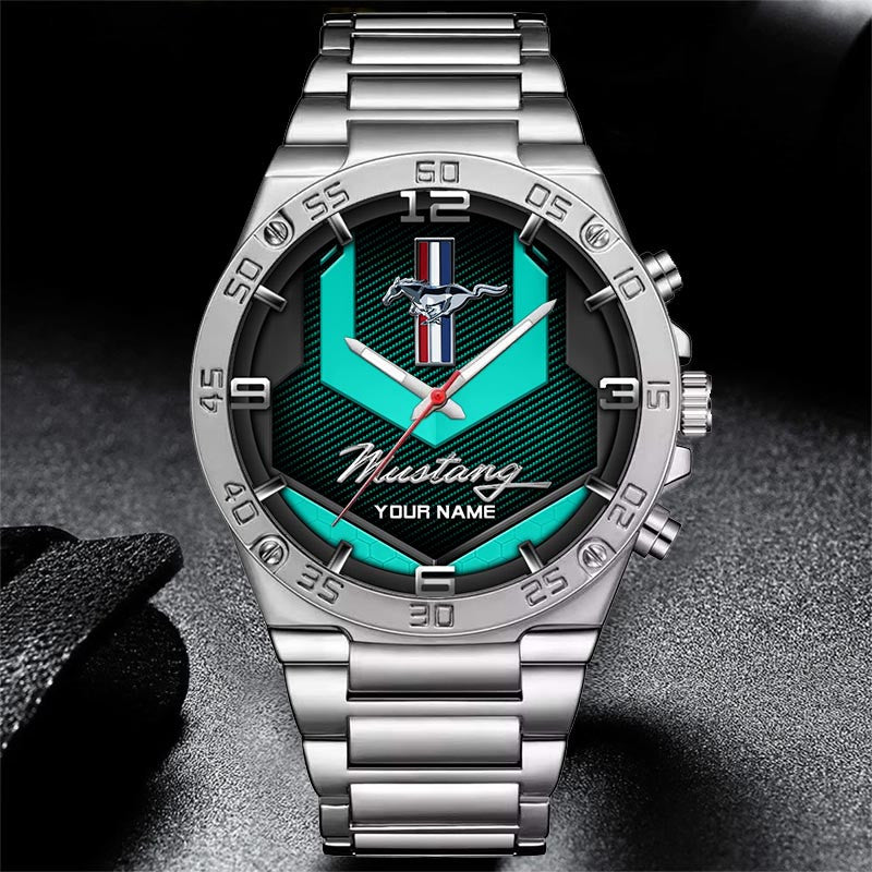 Custom Name FM NNHZ2667 Multicolor Steel Watch