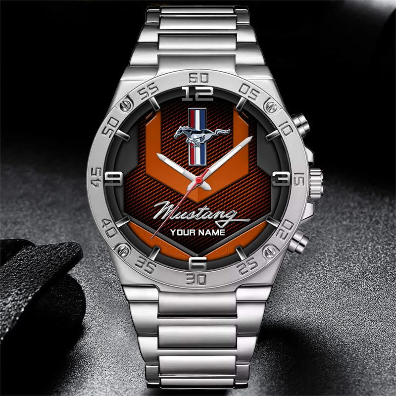 Custom Name FM NNHZ2667 Multicolor Steel Watch