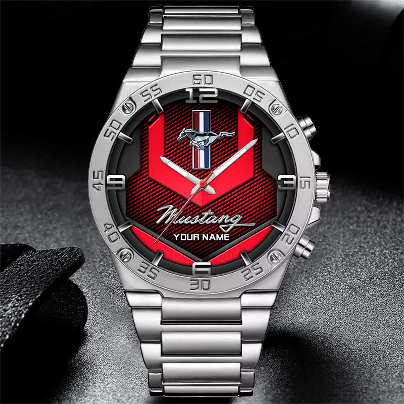 Custom Name FM NNHZ2667 Multicolor Steel Watch