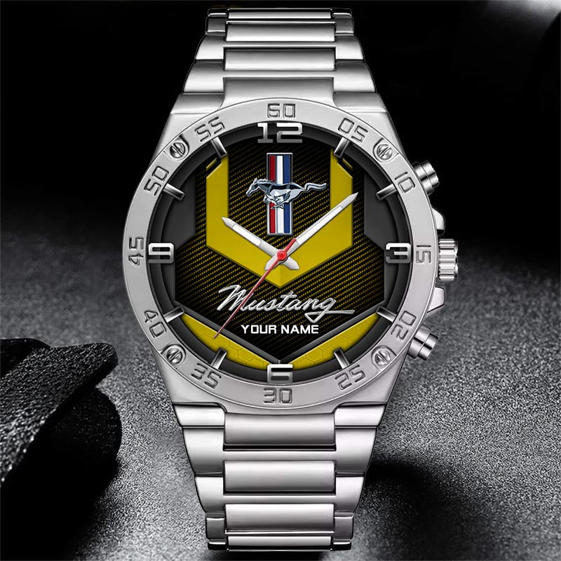 Custom Name FM NNHZ2667 Multicolor Steel Watch