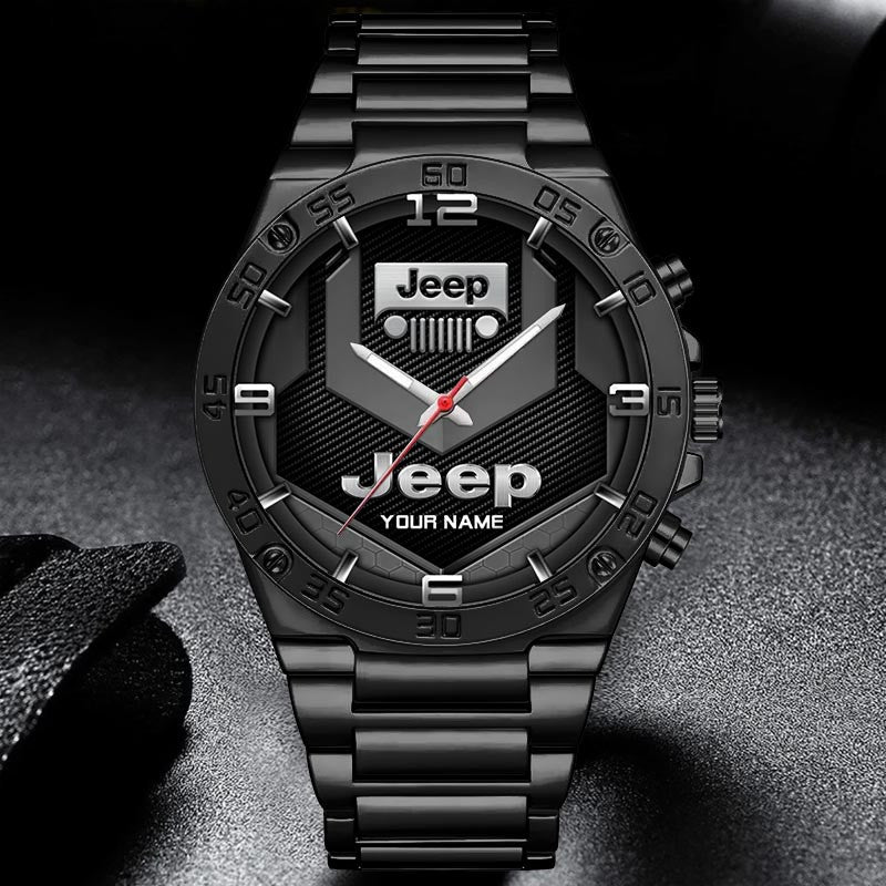 Custom Name JP NNHZ2677 Multicolor Steel Watch