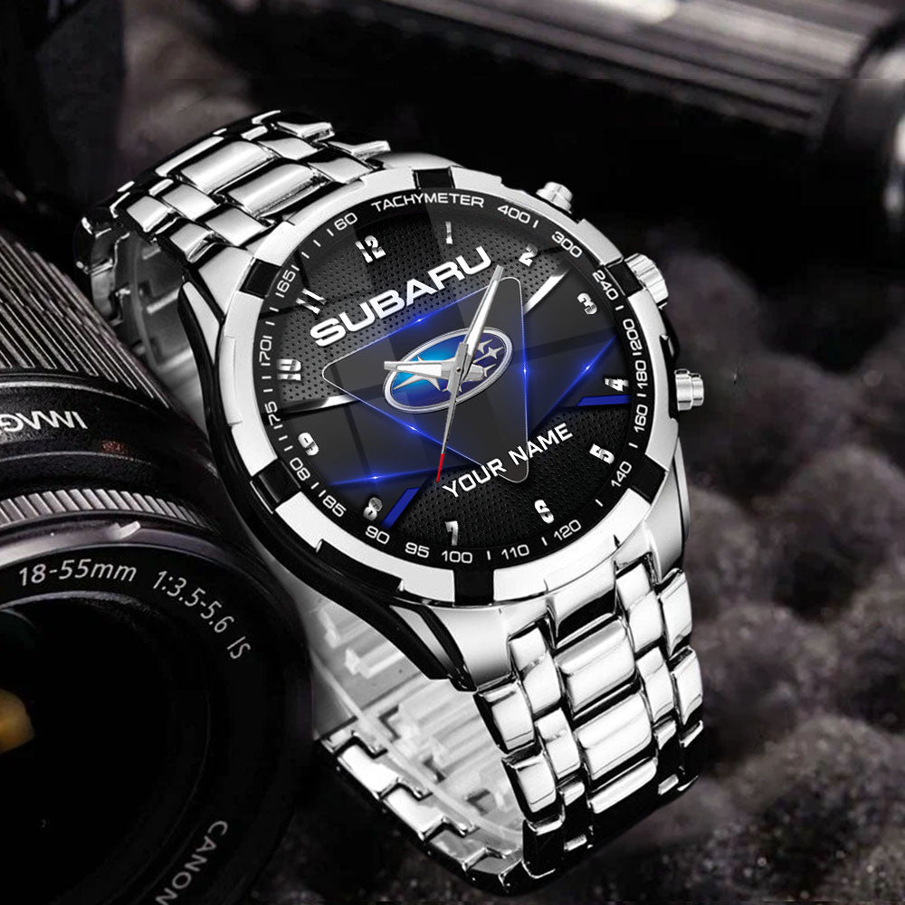 Custom Name SBR Stainless Steel Watch