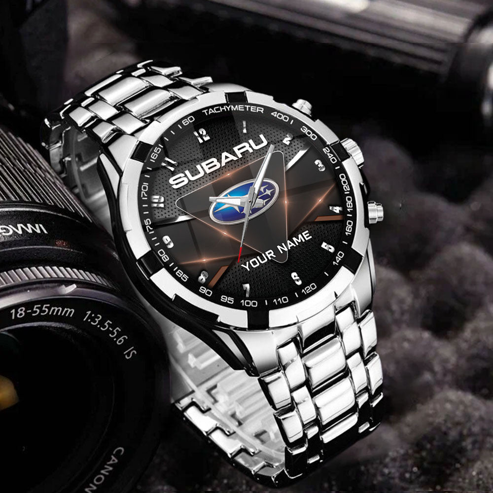 Custom Name SBR Stainless Steel Watch