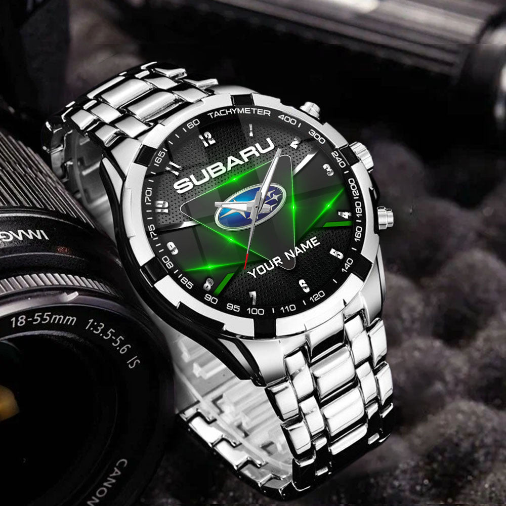Custom Name SBR Stainless Steel Watch