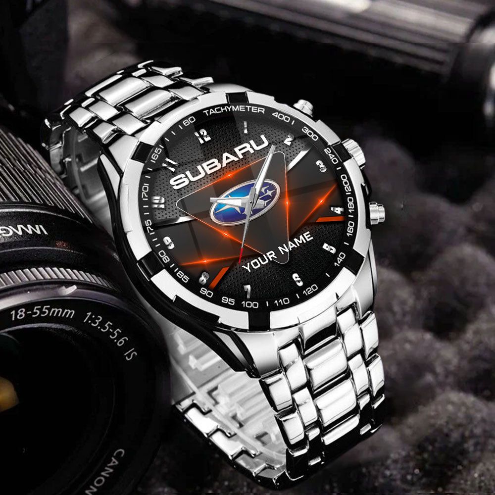 Custom Name SBR Stainless Steel Watch