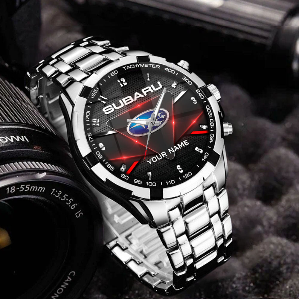 Custom Name SBR Stainless Steel Watch