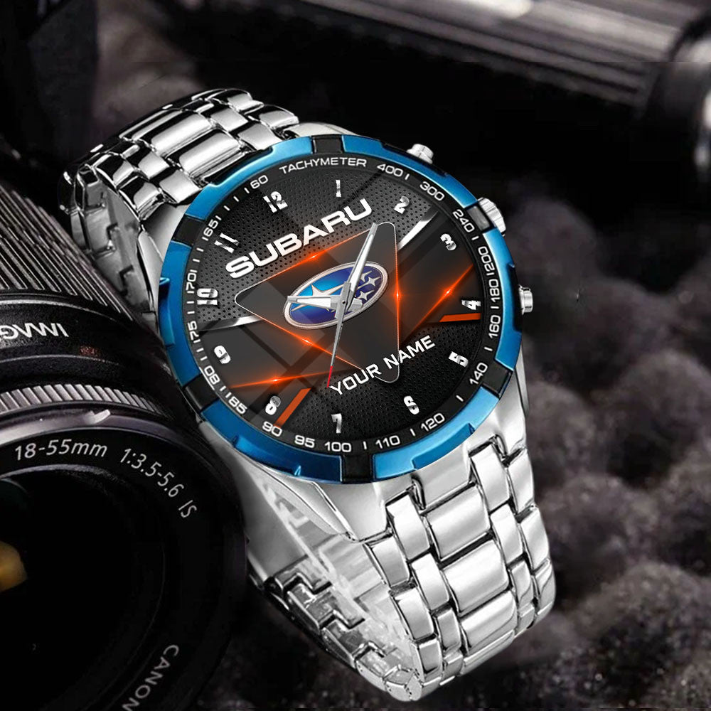 Custom Name SBR Stainless Steel Watch