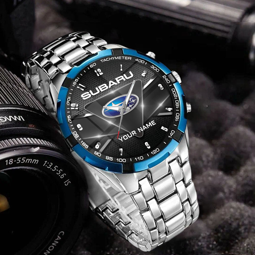 Custom Name SBR Stainless Steel Watch