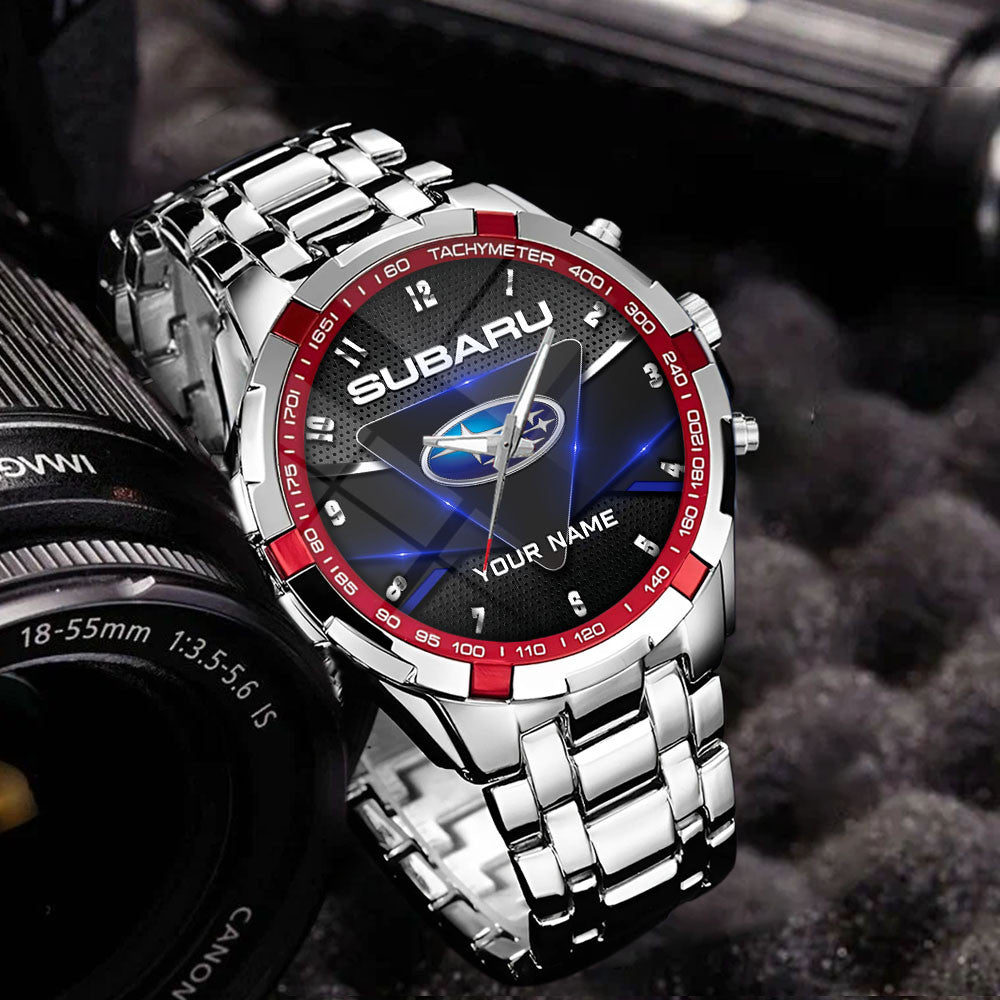 Custom Name SBR Stainless Steel Watch