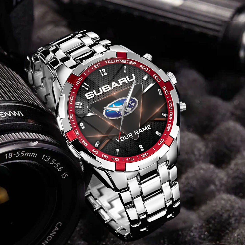 Custom Name SBR Stainless Steel Watch