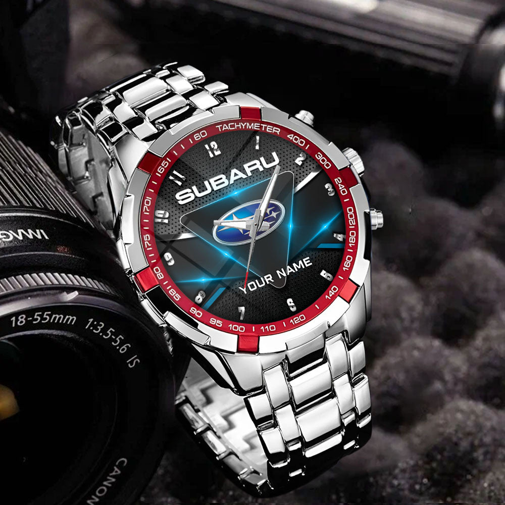 Custom Name SBR Stainless Steel Watch