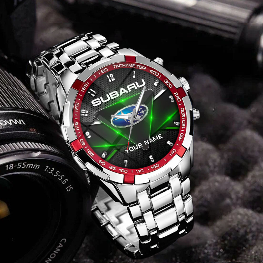 Custom Name SBR Stainless Steel Watch
