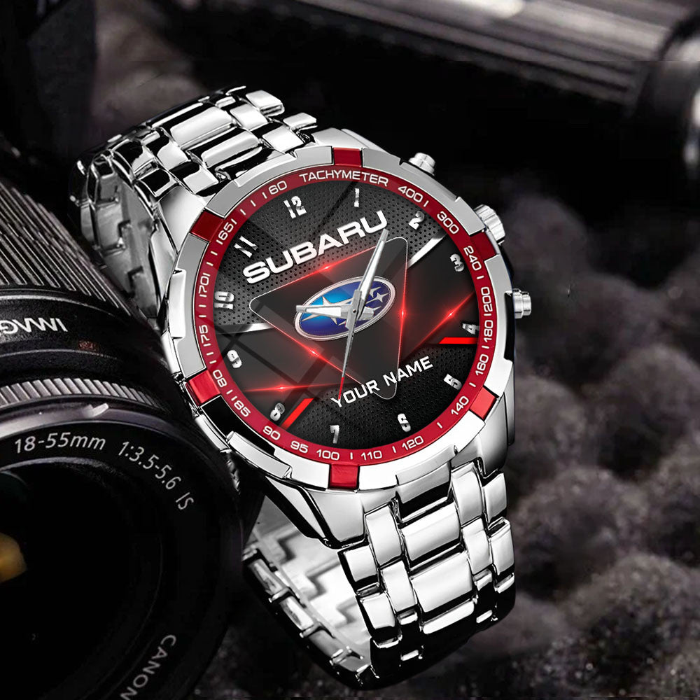 Custom Name SBR Stainless Steel Watch